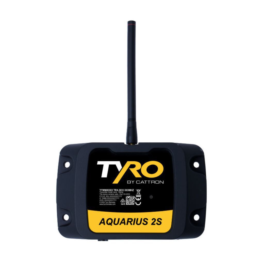 Radio remote control receiver - Tyro™ Aquarius 2S - Cattron - radio ...