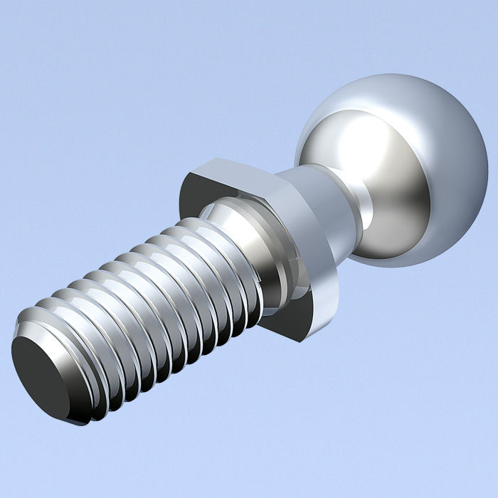 Ball joint ball stud DIN 71803 mbo Oßwald GmbH & Co KG