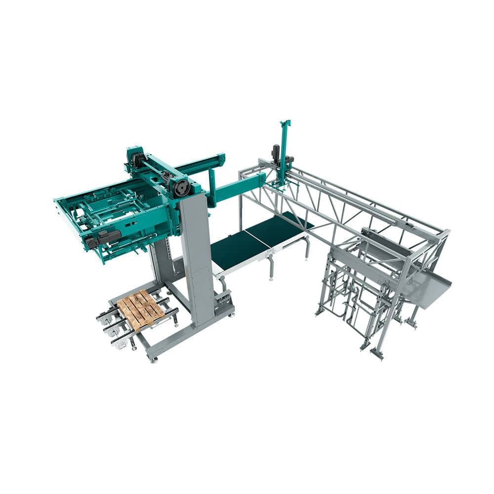 Glass bottle depalletizer Transpak layer / for cans / for PET bottles