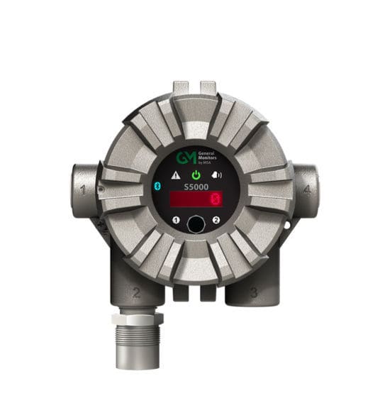 Multigas monitor S5000 MSA oxygen / flammable gas / toxic gas