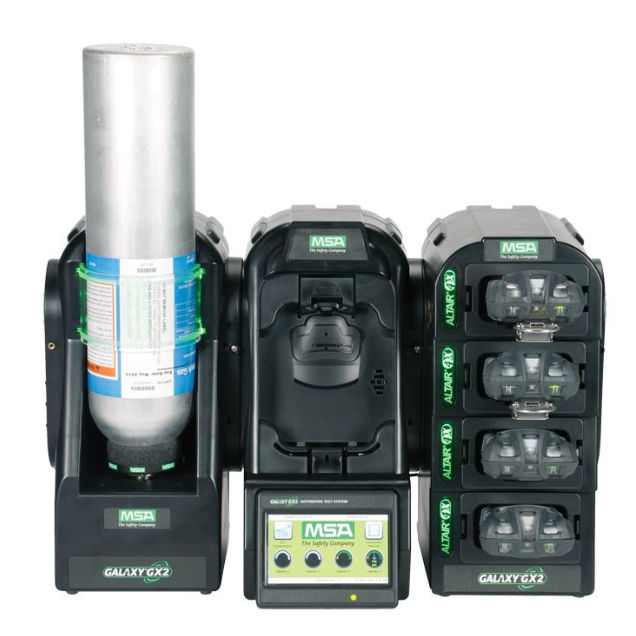 Bump test station GALAXY® GX2 MSA