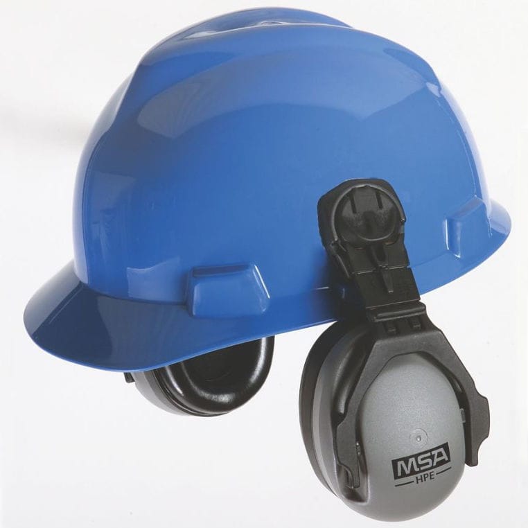 Foam hearing protection earmuff HPE MSA highattenuation