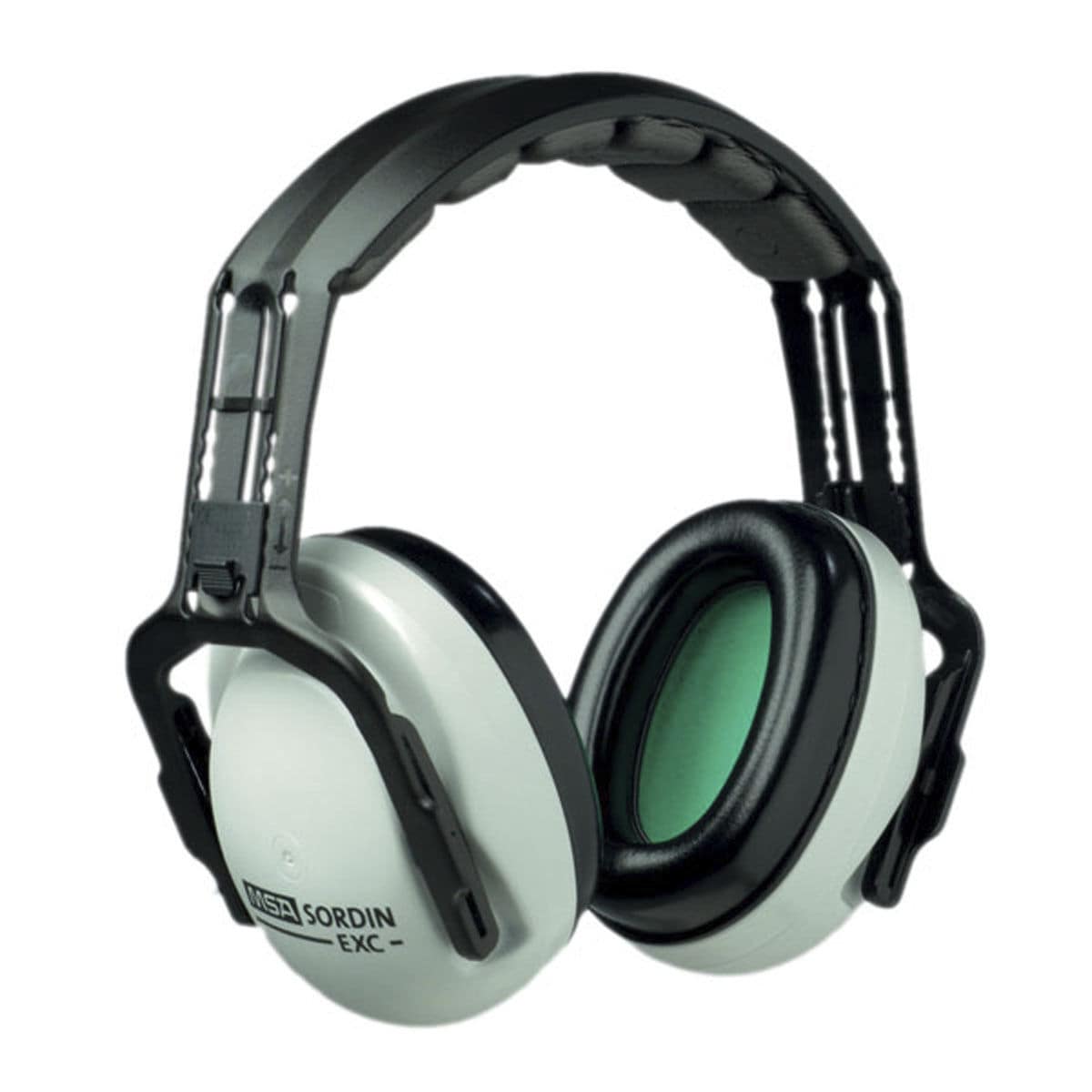 Foam hearing protection earmuff EXC MSA headband