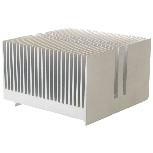 Aluminum Heat Sink Extruded Power Skived Fin High