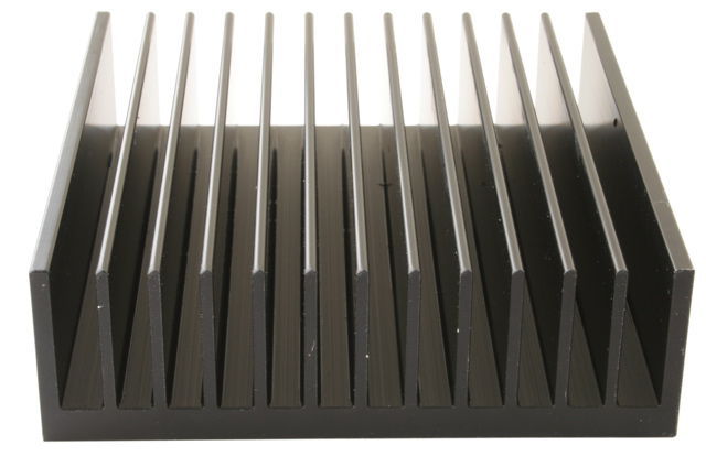 Aavid Thermalloy Heat Sink Aluminum 41mmX45mmX11mm  NP972432 REVX3 *NEW* Qty.100 