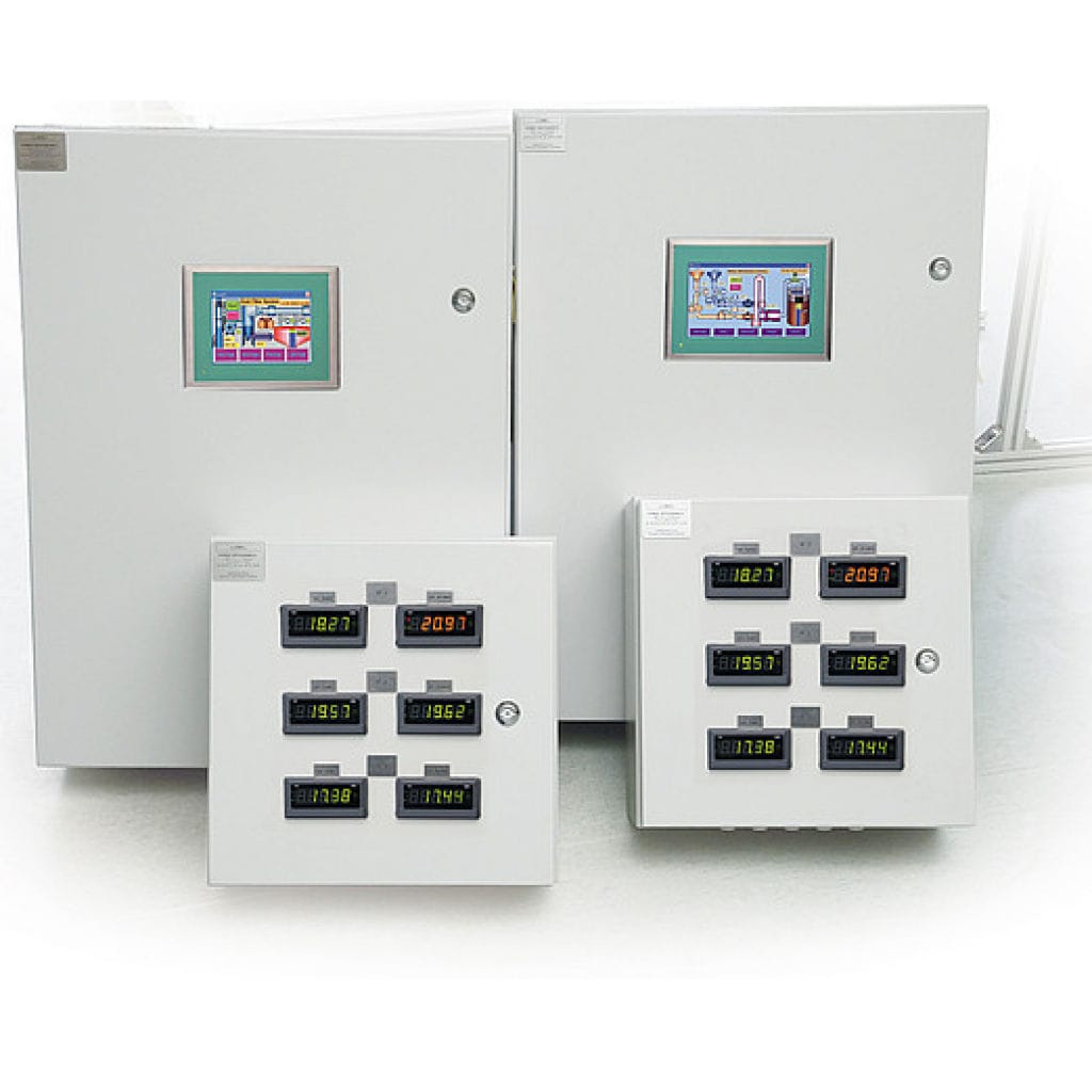 Temperature monitoring system LUMEL process / color / bearing