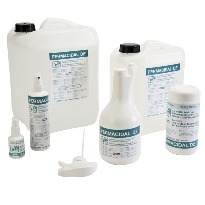 Disinfectant solution Fermacidal D2® labotect