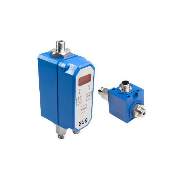 Calorimetric flow sensor EGEElektronik SpezialSensoren GmbH for liquids / compact / inline