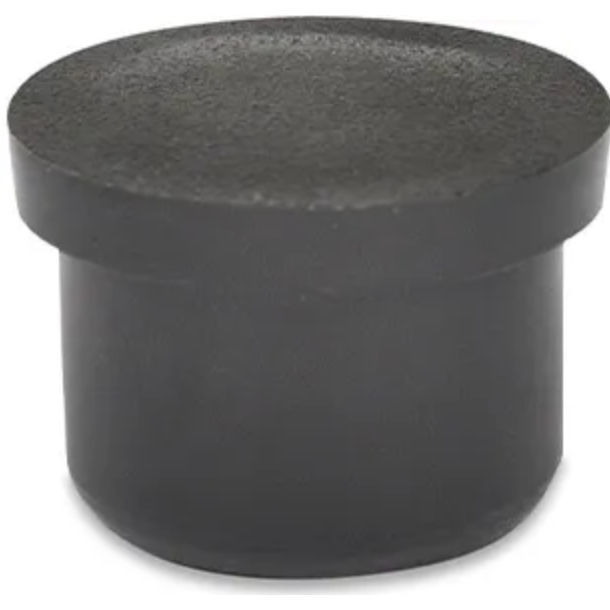 Round plug 045 series emico threaded / lowdensity polyethylene