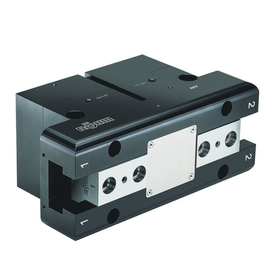 Hydraulic gripper RPP240 RÖHM parallel / 2jaw / for industrial