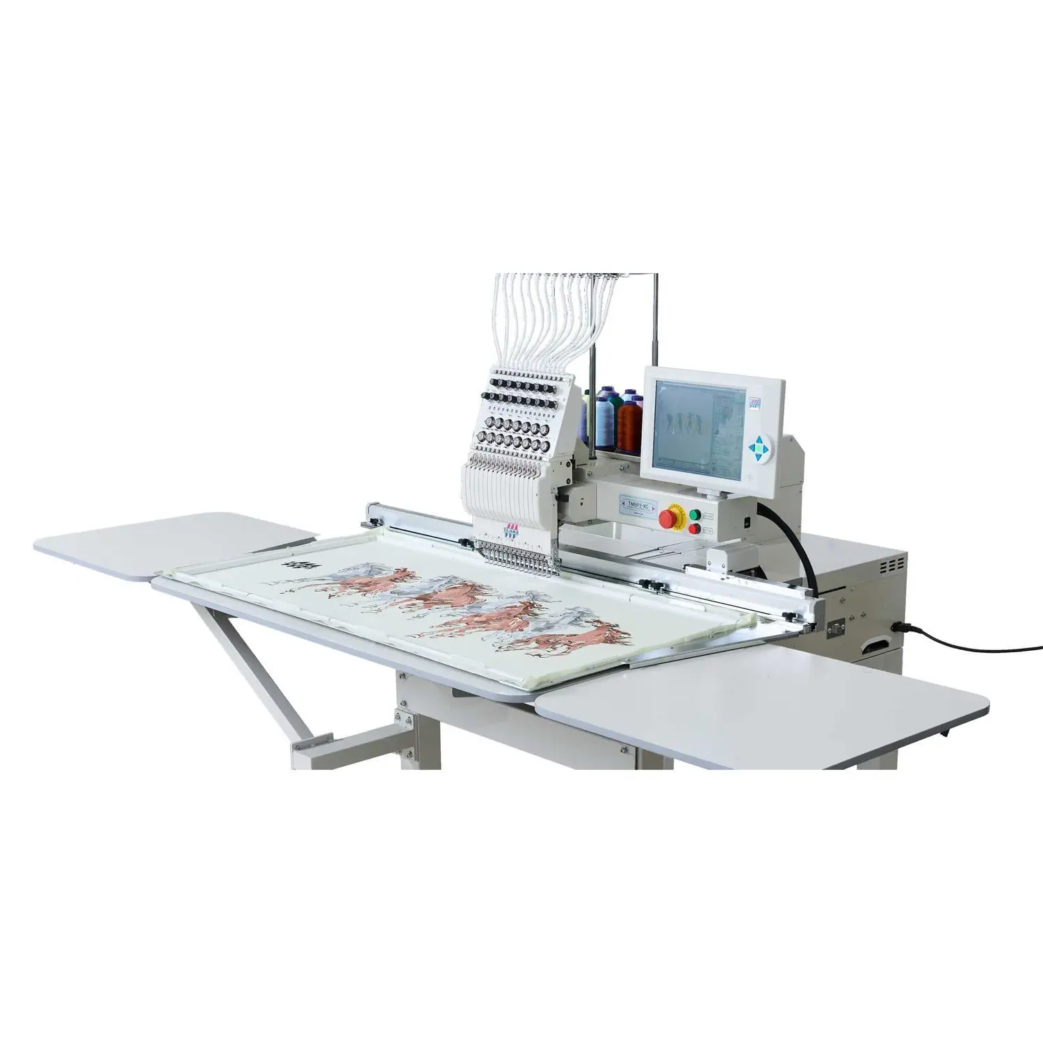 Single-head embroidery machine - TMBP2-XC - Tajima - 12 needles