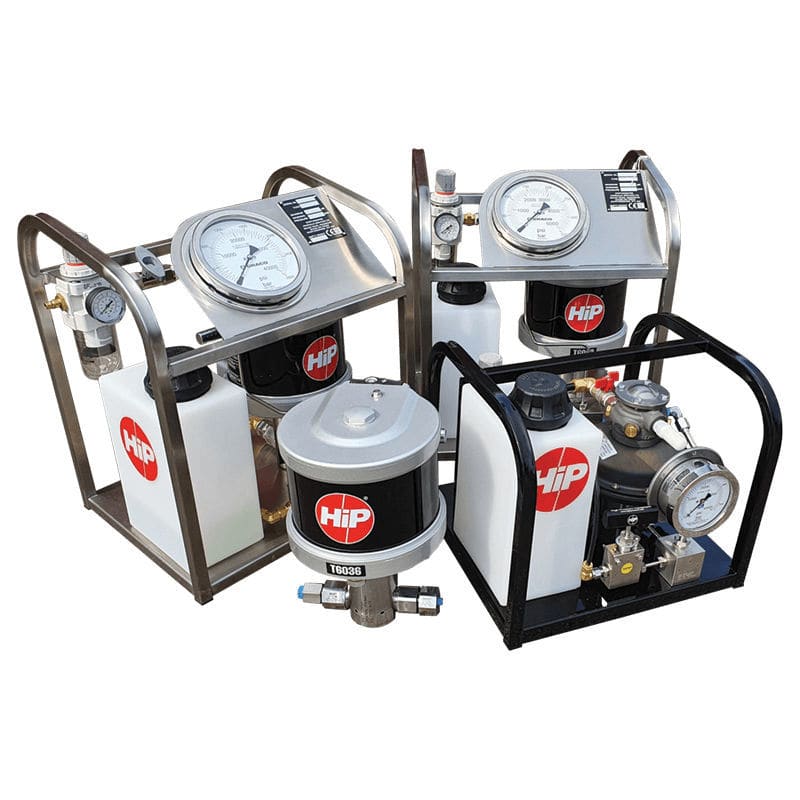 Electricallypowered hydraulic power pack T series HIP pump