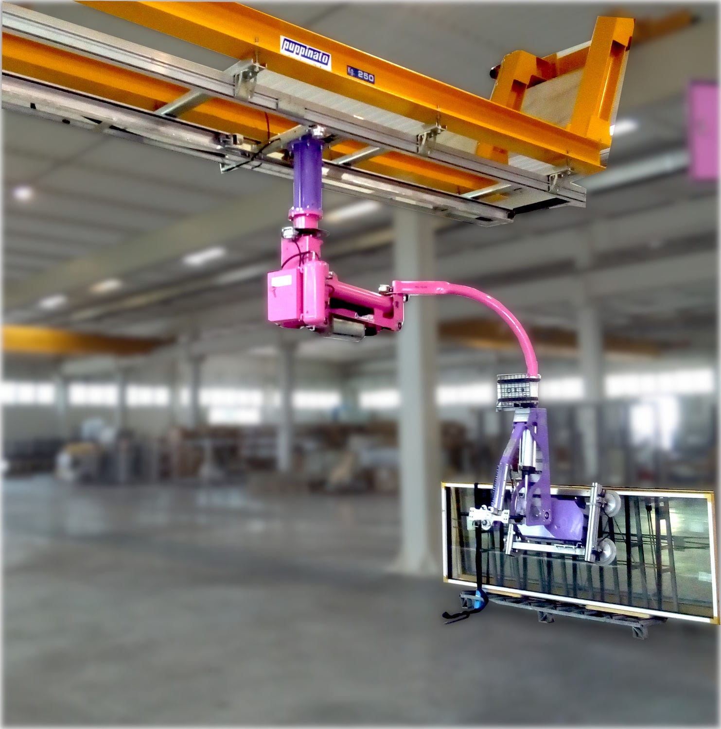 Pneumatic manipulator arm - Friendly - FAMATEC - with suction cup ...