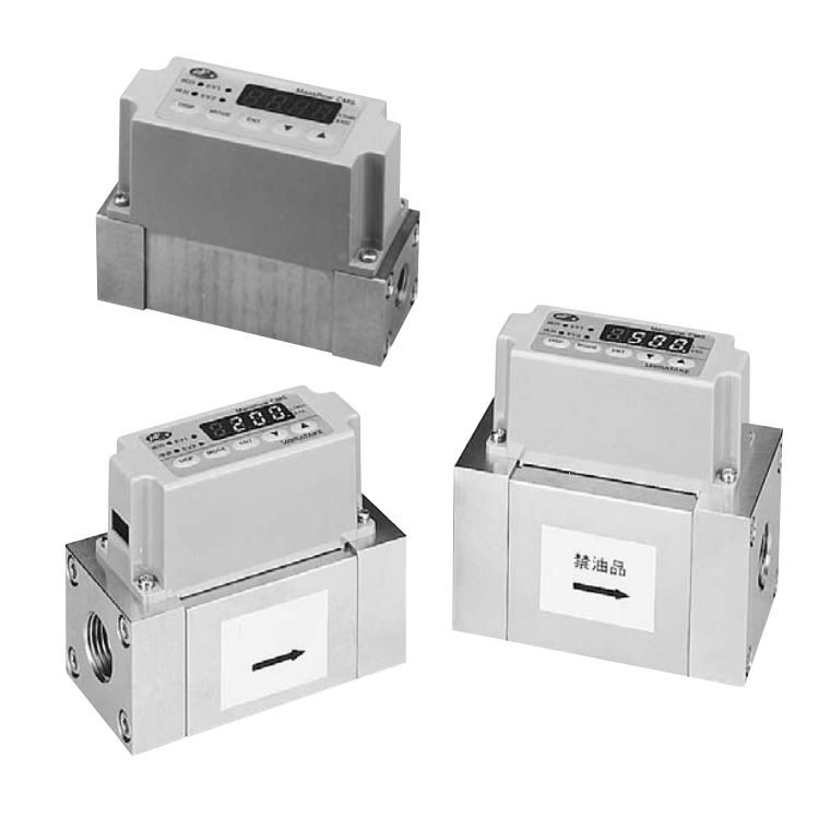 Thermal mass flow meter CMS series Azbil North America for gas