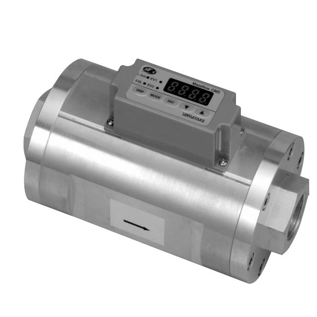 Thermal mass flow meter CMS1500 Azbil North America for gas / inline