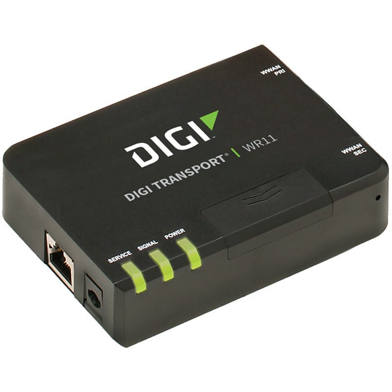 Cellular communication router - TransPort® WR11 - Digi International ...