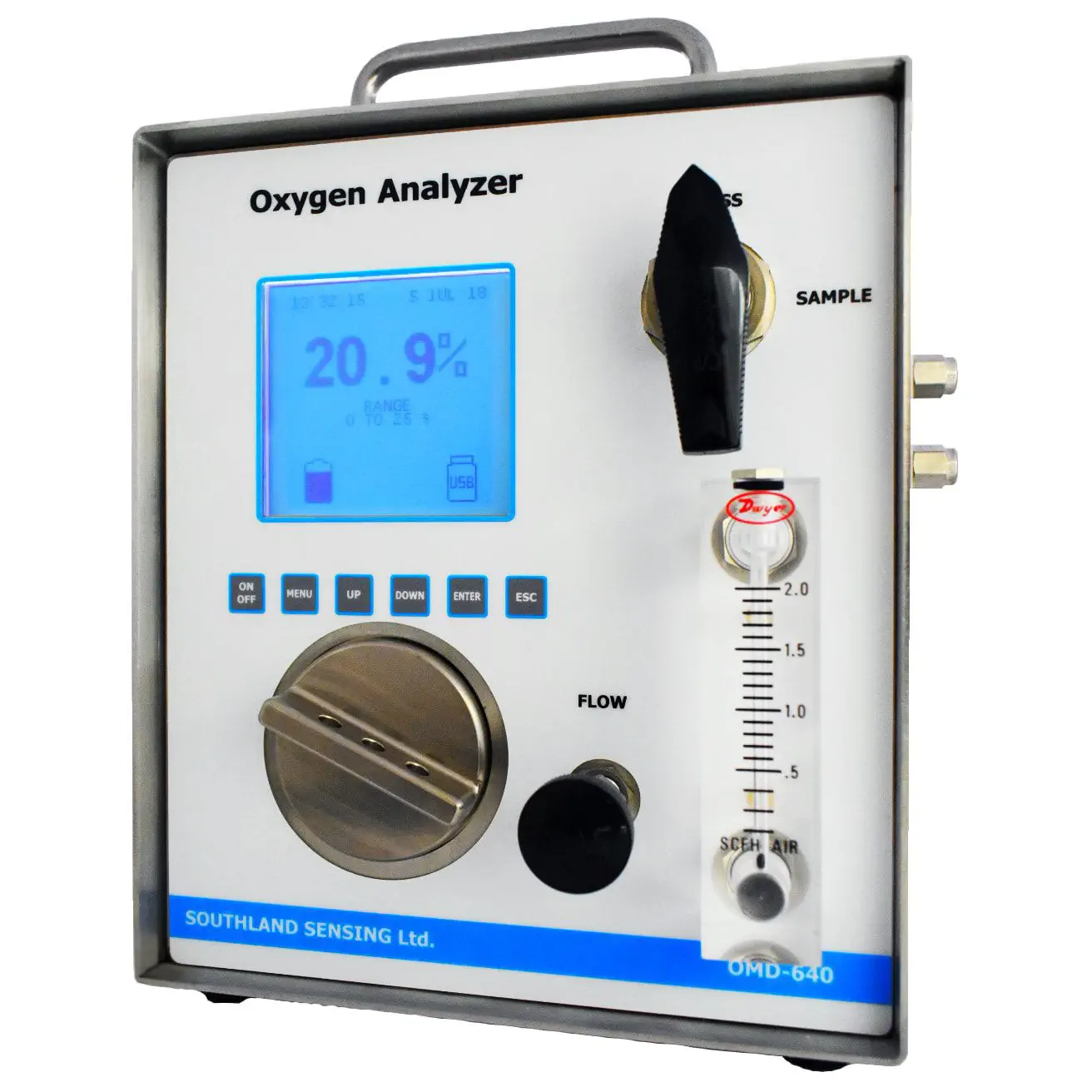Oxygen analyzer - OMD-640 - Southland Sensing Ltd