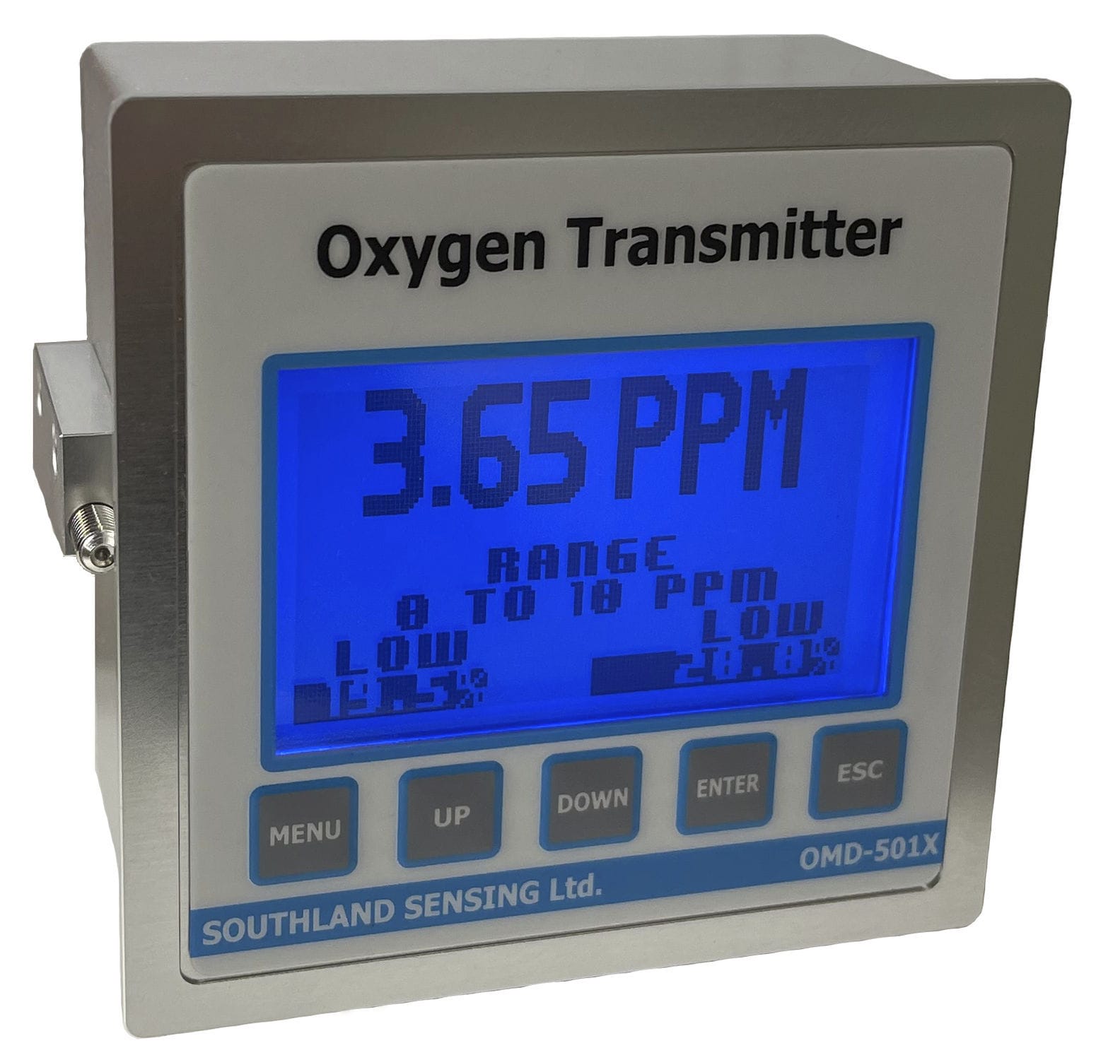 Oxygen Analyzer Omd 501x Southland Sensing Ltd Air Monitoring Process 3523