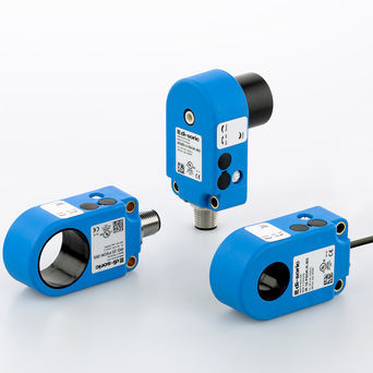 Inductive proximity sensor - IR series - di-soric - ring / M12 connector