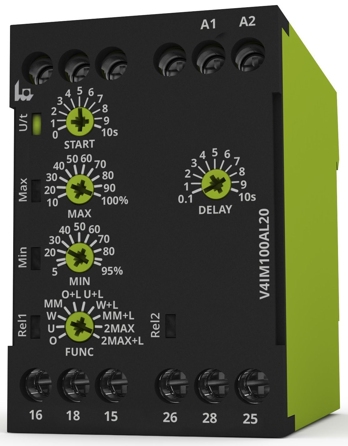 Current monitoring relay V4IM100AL20 TELE Haase Steuergeraete GmbH