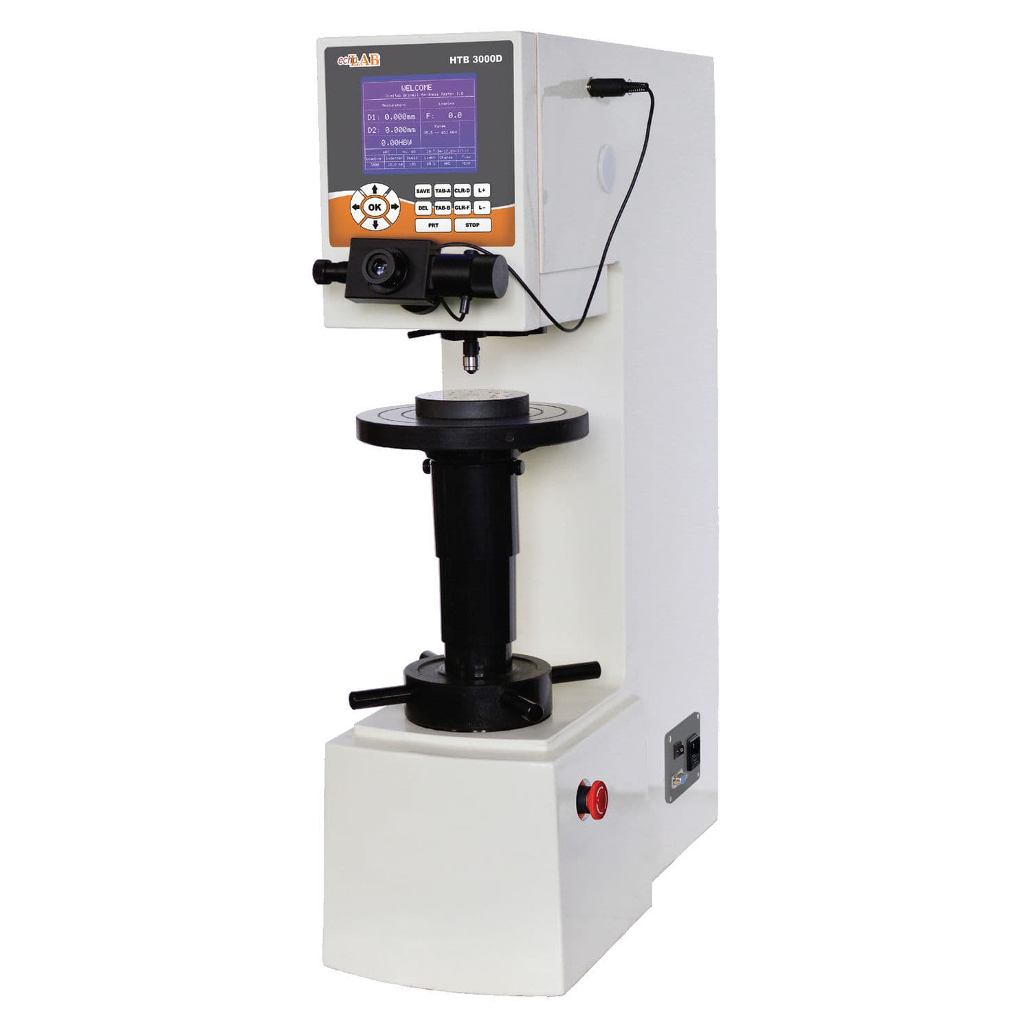 Brinell hardness tester HTB 3000D EchoLAB benchtop / for plastics