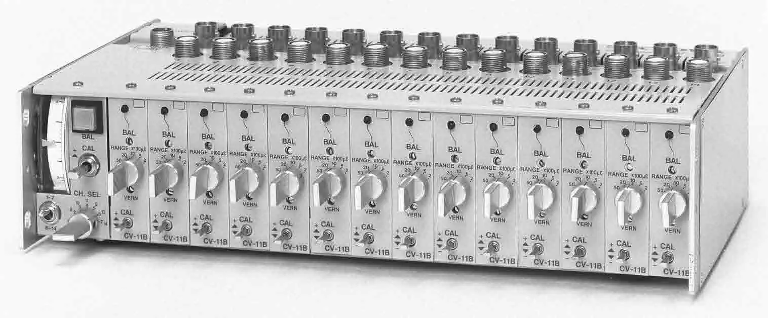 Multi-channel signal conditioner - CDV-400B series - Kyowa
