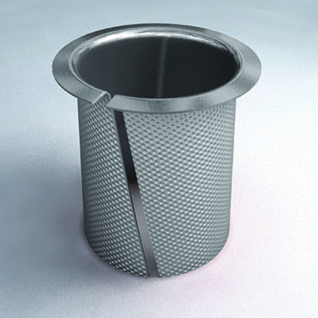 Flange plain bearing IB14/A IDEAL BEARING INC. PTFE / aluminum