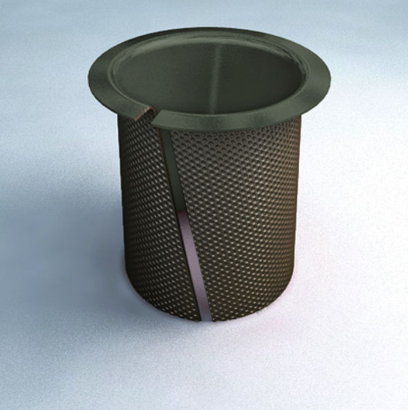 Flange plain bearing IB14/B IDEAL BEARING INC. bronze / PTFE