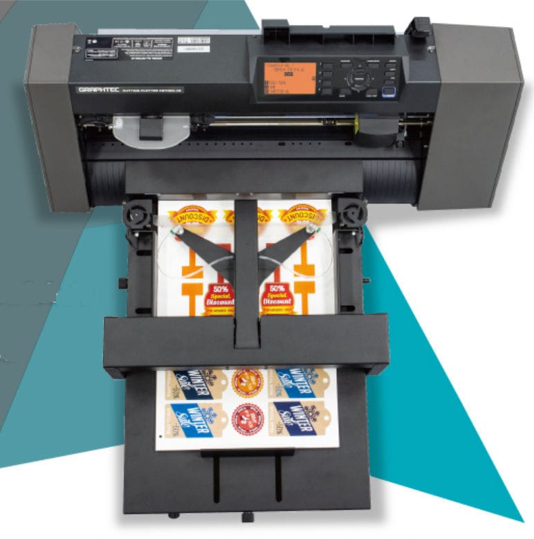 Paper and cardboard cutting plotter FMARK2 Graphtec with printer