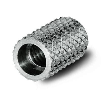 Threaded insert - 1024C8-15AL - Yardley Products - press-in / aluminum ...