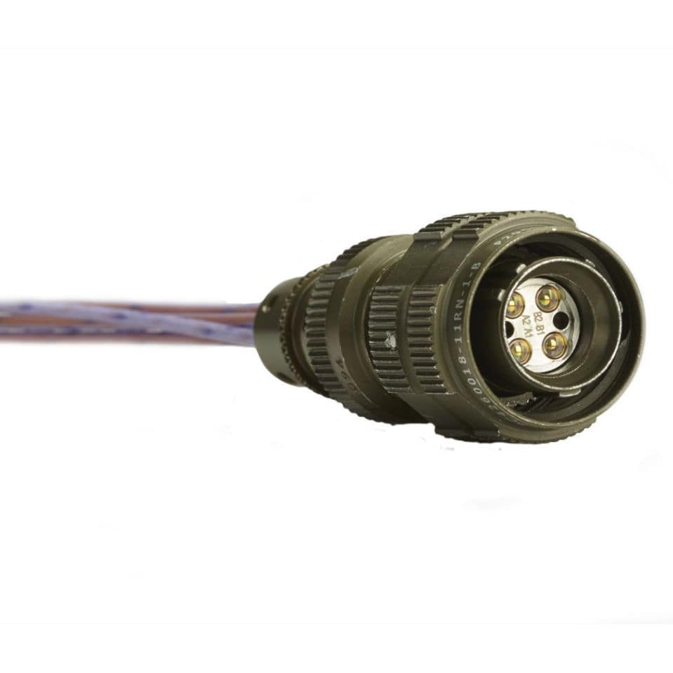 Optical connector EBLUXCIS® Radiall fiber optic / ARINC