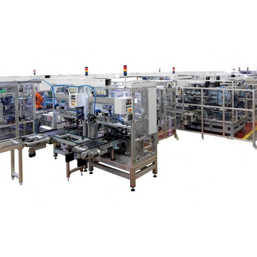 Automated assembly line AGME Automated Assembly Solutions linear