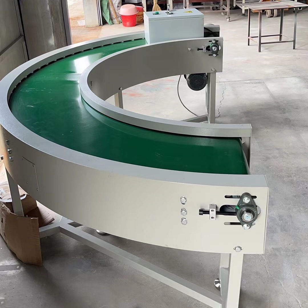 Curved conveyor - PD - Zibo United Tech Machinery Co., Ltd. - belt ...