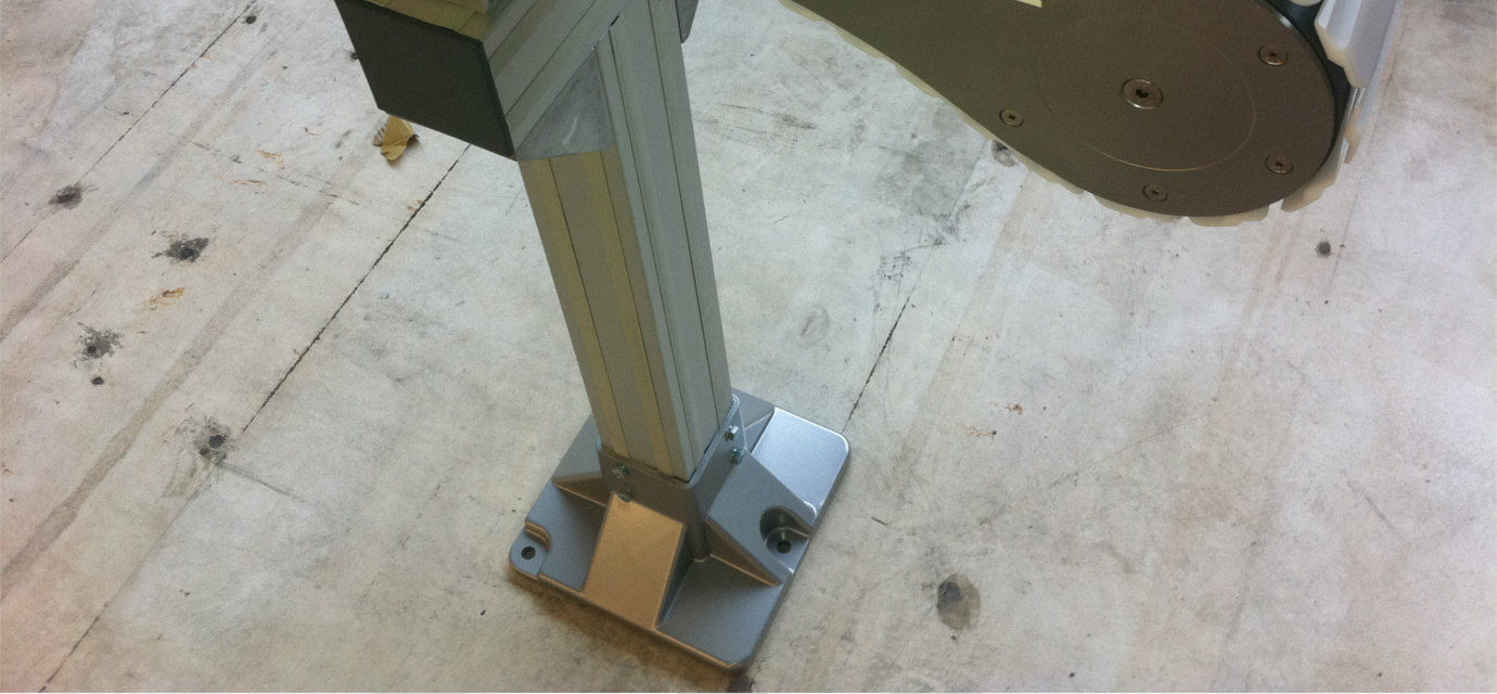 Aluminum support modular automation GmbH modular / adjustable / fixed