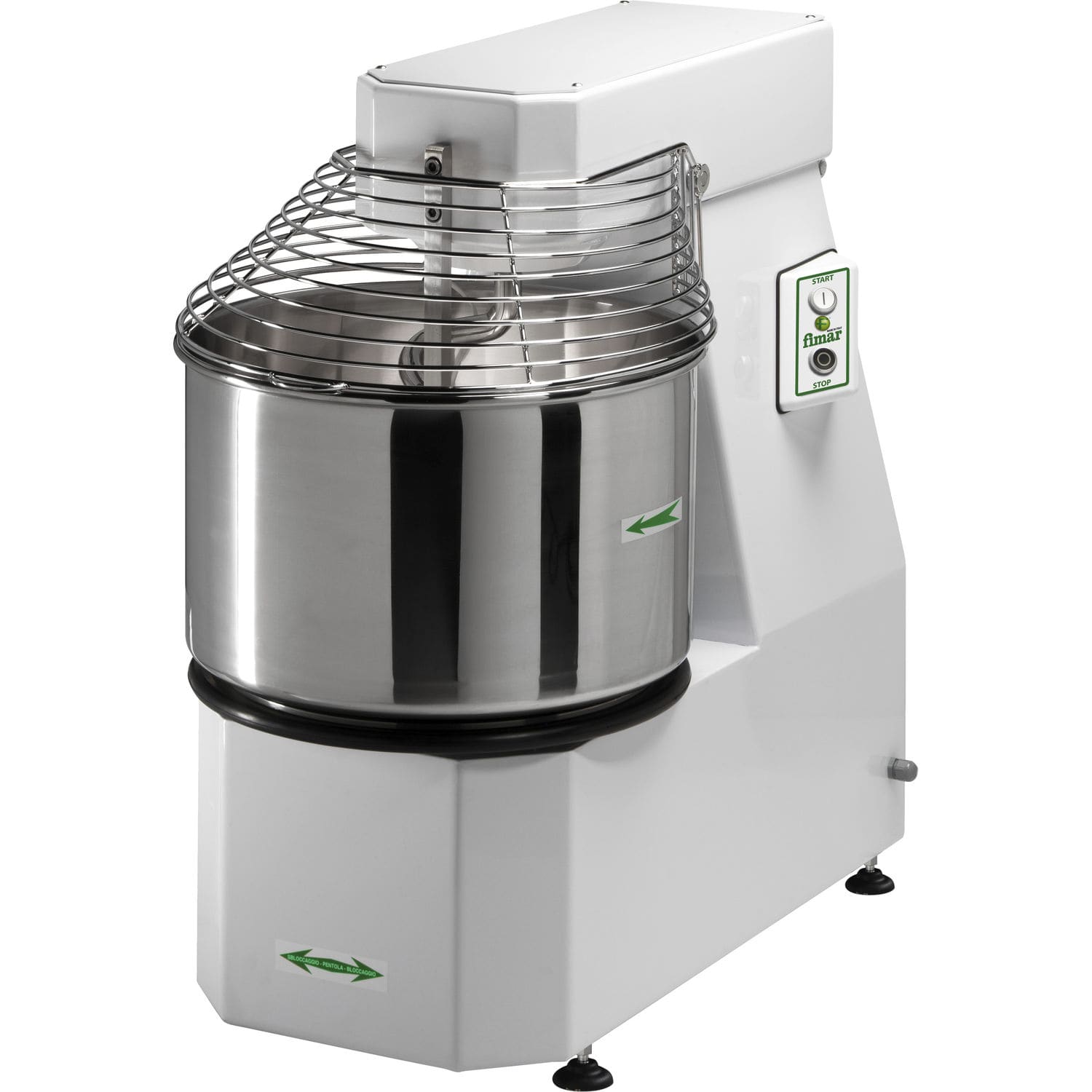 thumbnail interactive-video image 1 of Fimar 38/SN Pizza Dough Mixer Upper Roller Chain – 86cm With Linkage, Commercial Kitchen Part 1 of 5