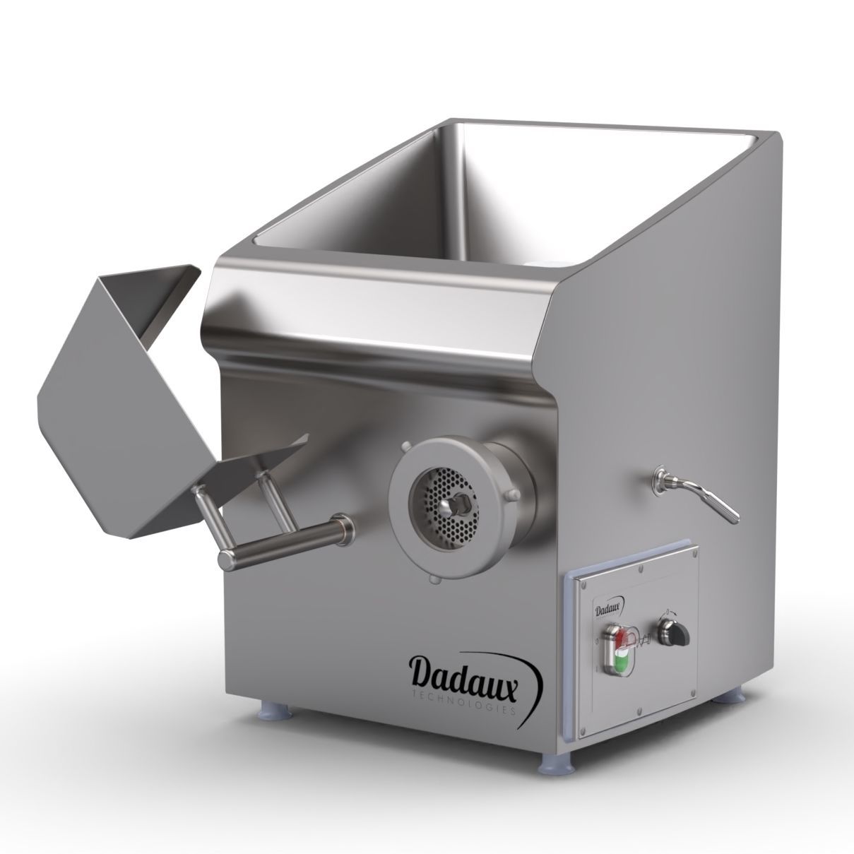 Automatic meat mincer TX 98 Dadaux SAS benchtop / stainless steel