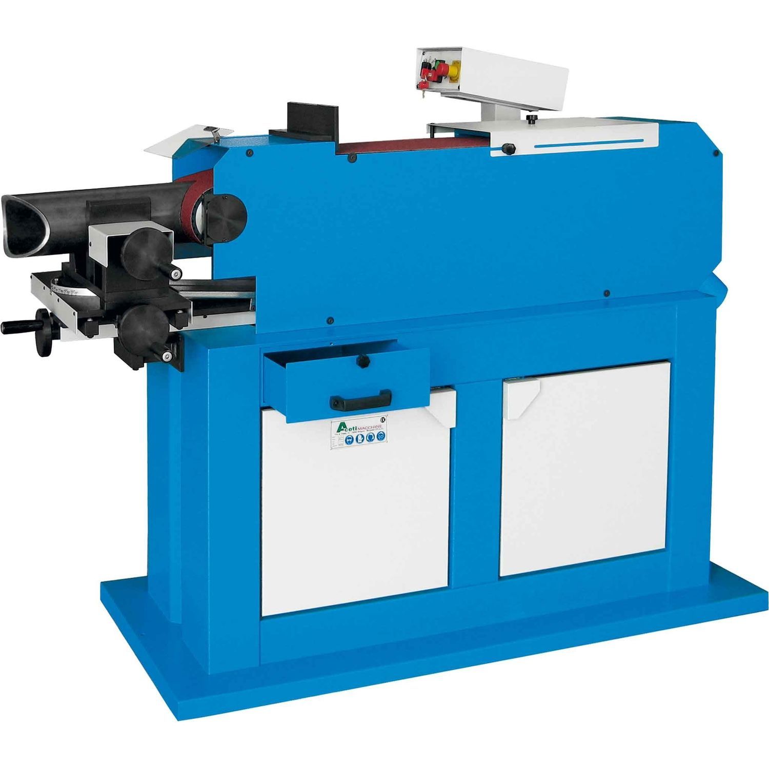 Pipe notching machine ART.142 ACETI MACCHINE variableangle / tube / with abrasive belt