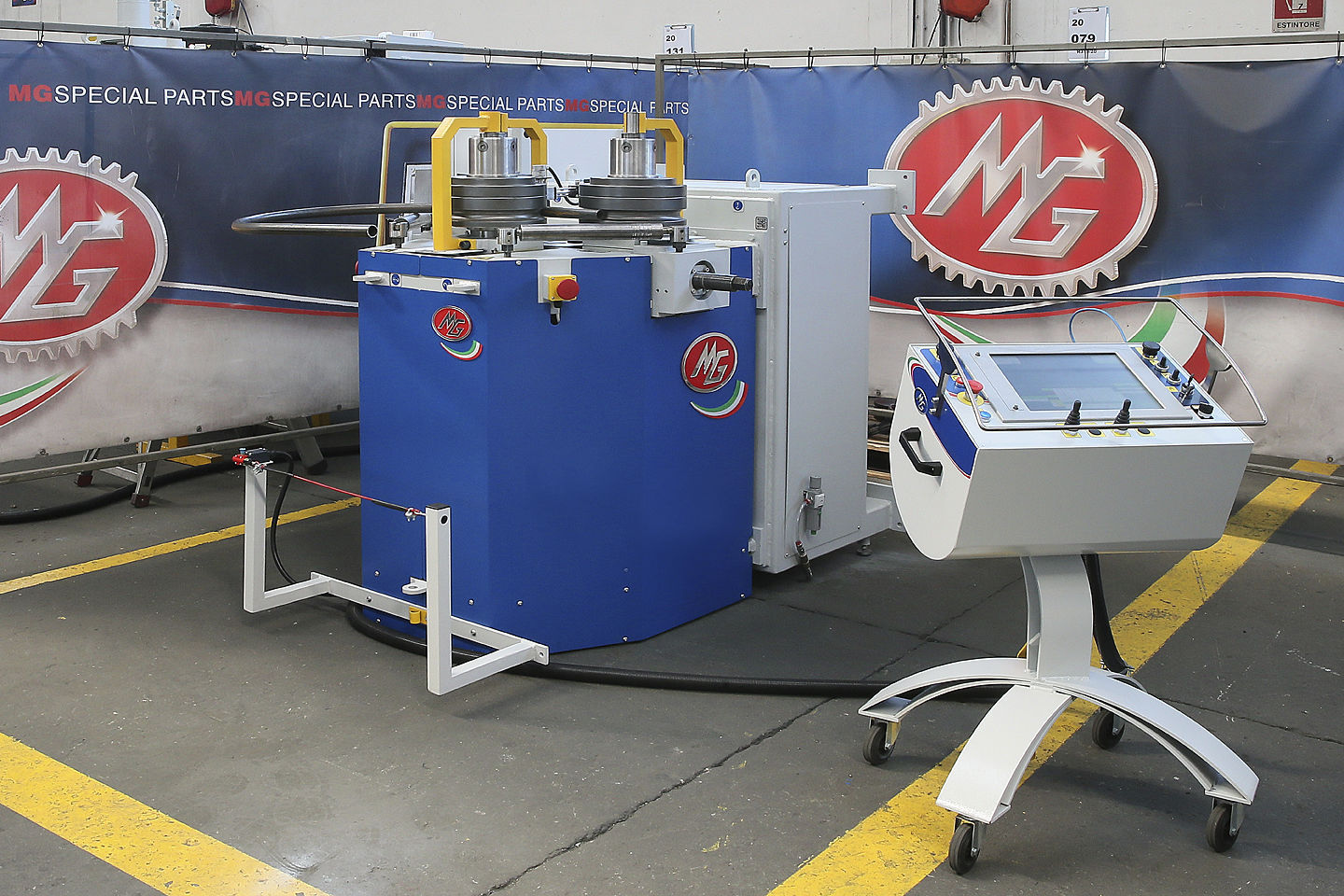 Electric bending machine - PRE 80 - MG S.R.L. - profile
