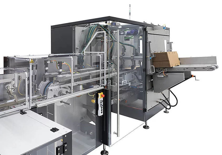 Wraparound cartoner CMW LOESCH Verpackungstechnik GmbH + Co. KG