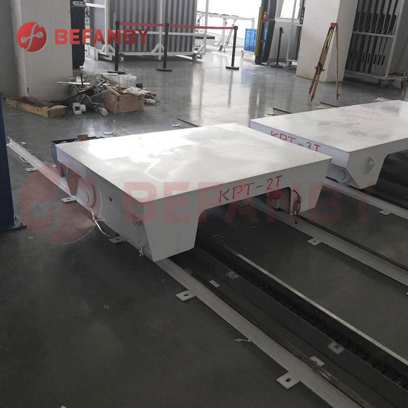 Automated rail transfer car - KPT Series - BEFANBY - for heavy loads