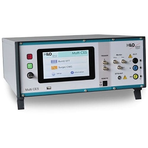 EMC testing system MultiCE5 HiloTest GmbH for electrical