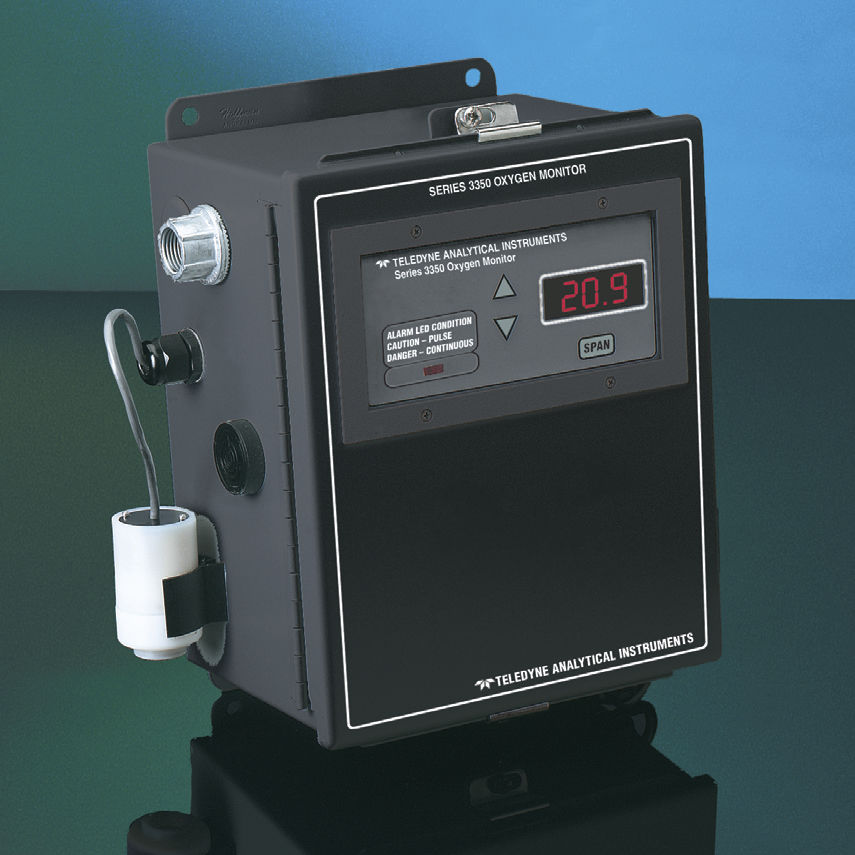 Gas detector 3350 Teledyne Analytical Instruments oxygen