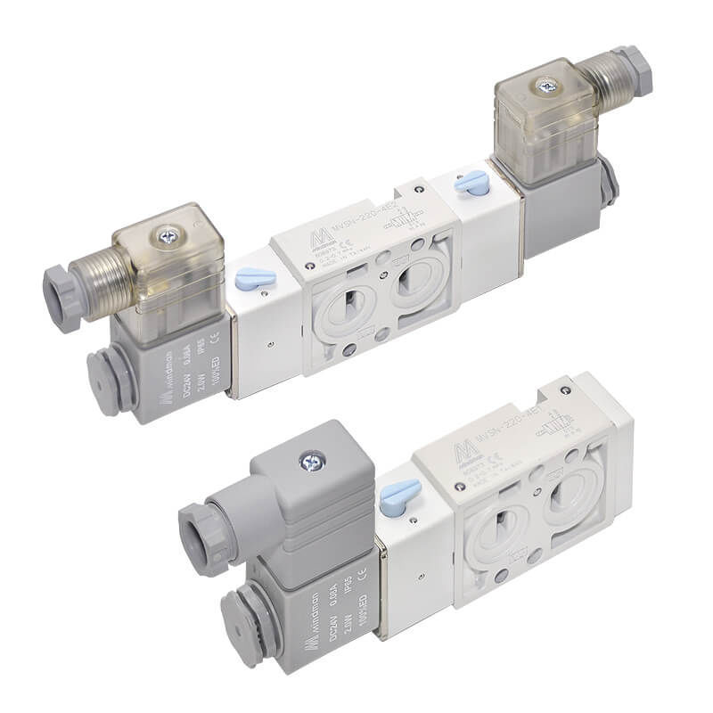 Spool Pneumatic Directional Control Valve - MVSN-220 - Mindman ...