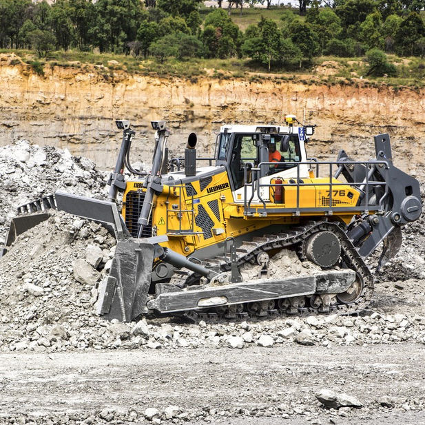 Crawler bulldozer - PR 776 - Liebherr Excavators - mining and