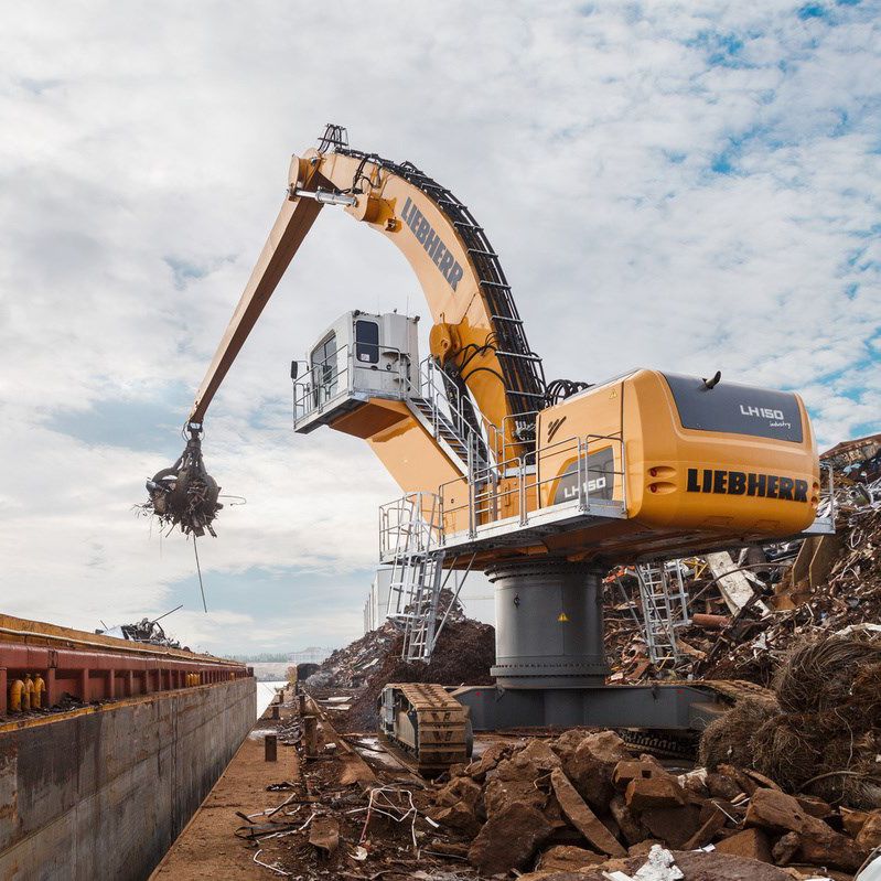 Crawler material handler LH 150 C Liebherr Excavators electric