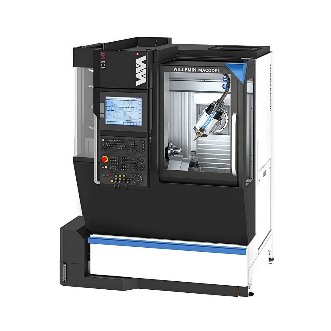 6-axis CNC machining center - 408MT - Willemin-Macodel - 7-axis