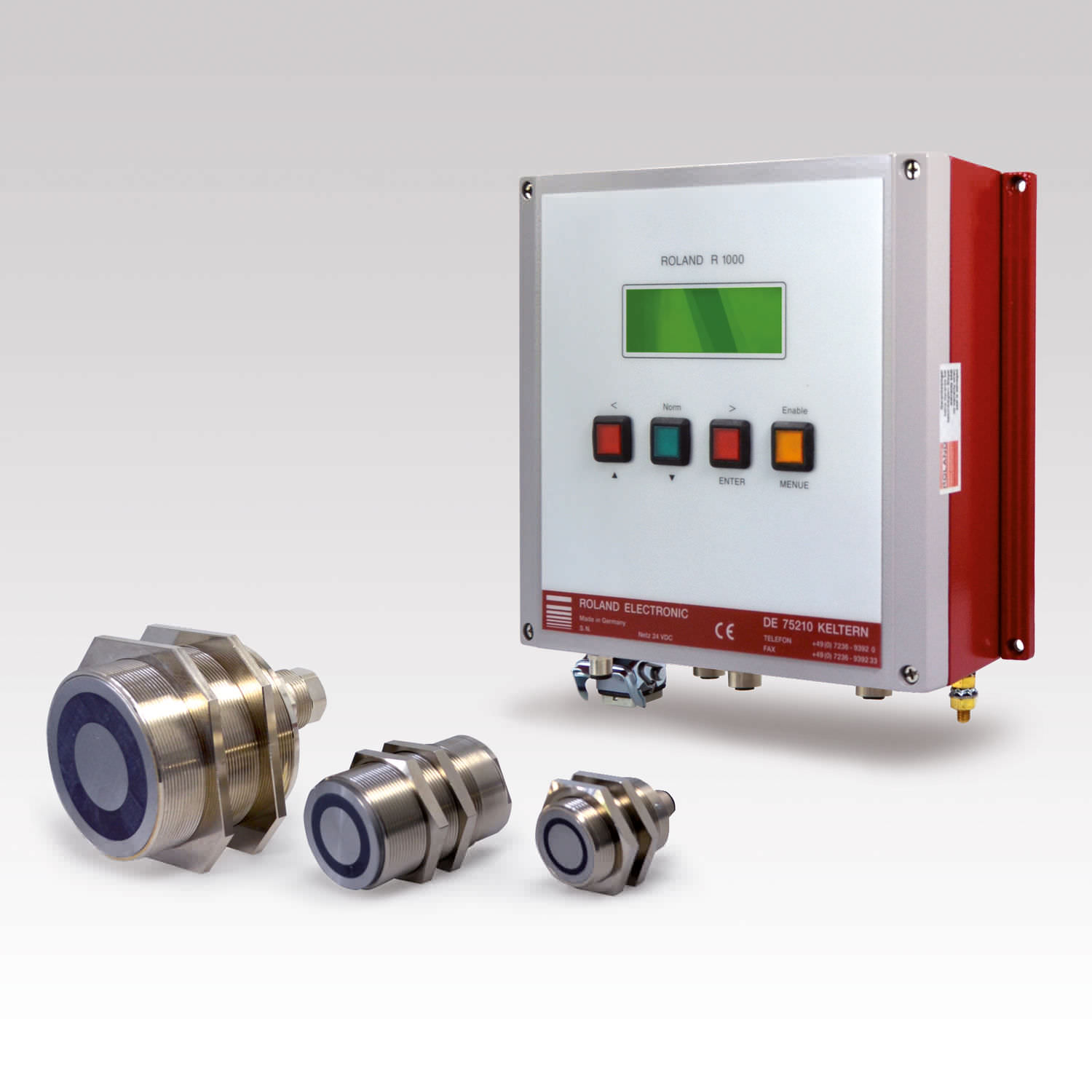 Double metal sheet detector E20 ROLAND ELECTRONIC