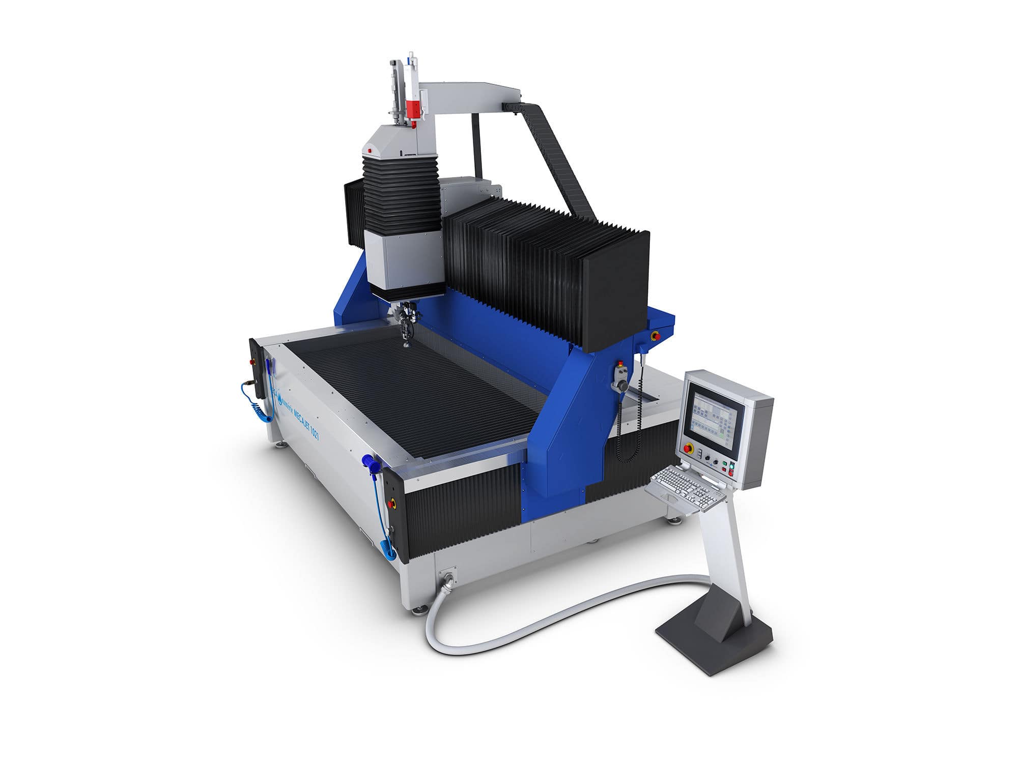 Waterjet cutting machine MECAJET MECANUMERIC for titanium / for