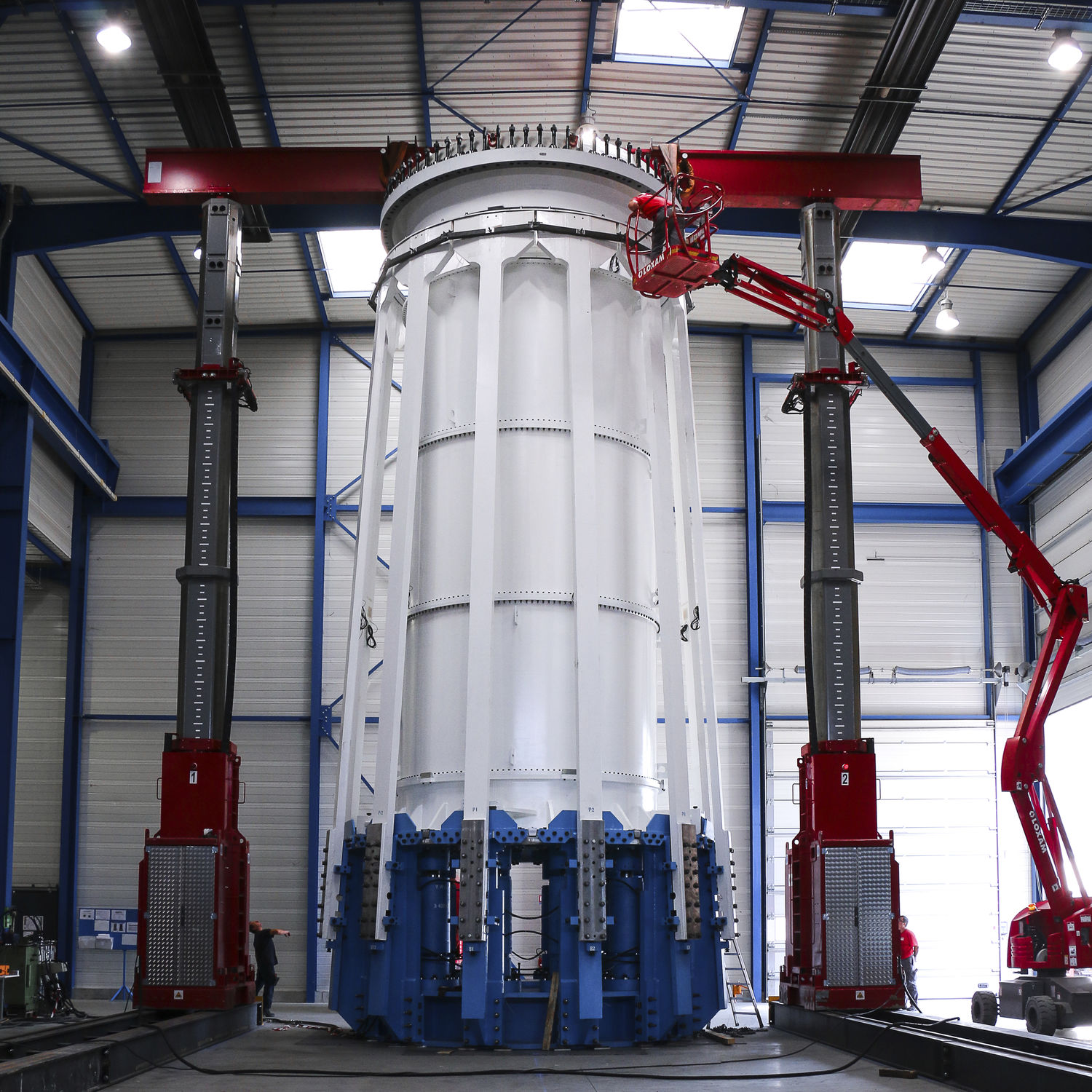 Compression test bench - PINETTE EMIDECAU INDUSTRIES - manual / for the ...