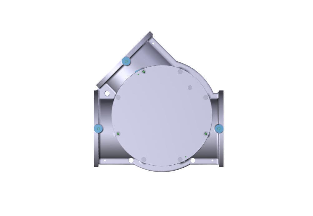 Multipurpose diverter valve / for pneumatic conveying / for bulk materials / for pellets AMCR